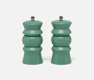 Moulins à poivre et à sel en laque personnalisés OEM/ODM, disponibles en différentes couleurs et designs, fabriqués au Vietnam pour la vente en gros. - Product Image 6