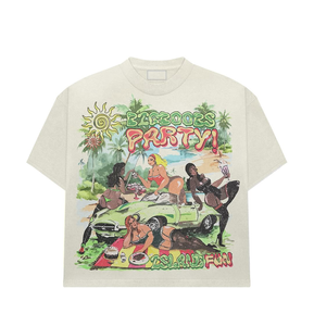 Stitch Mode Enterprises High Quality <b>100</b>% Cotton O-neck Men's OEM Logo Plaid Front Casual Breathable Plus Size Tshirt Logo Print - Product Image 6