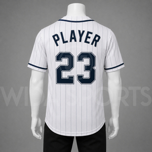 Maillots de baseball d'été personnalisés de haute qualité, imprimés par sublimation, 100 % polyester, légers, séchage rapide, respirants, uniformes d'équipe - Product Image 2