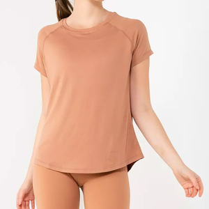 Camisetas Deportivas al por Mayor para Mujer, Ropa de Verano para Mujer, Camisetas de Marcas Famosas para Gimnasio - Product Image 1