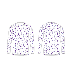 เสื้อยืดแขนยาวลายพรางสีแดงเข้มสำหรับผู้ชาย ลายกากบาทสีขาวทรงเรขาคณิต เสื้อยืดคอกลมลำลอง สตรีทแวร์ เสื้อสำหรับออกกำลังกาย - Product Image 3