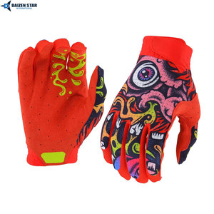 Guantes de Motocross Unisex de Alta Calidad con Cierre de Gancho y Bucle Antideslizantes de Poliéster para Motociclismo - Product Image 6