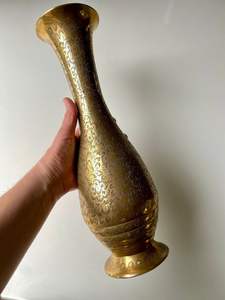 Nuevo Florero de Metal Estilo Antiguo Moderno, Florero de Mesa Personalizado Hecho de Latón a Precio Económico - Product Image 3