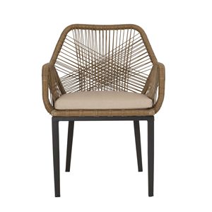 Chaise en plastique moulé de style King, couleur beige, nouvelle édition - La chaise de jardin pour événements exclusifs et importants - Product Image 1