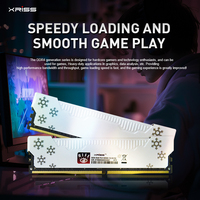 Vente en gros 8 Go DDR4 Snow Edition RAM 3200MHz Haute Performance Premium Heat Spreader avec ECC pour Gaming/PC Builds Desktops