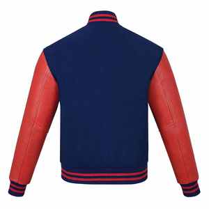 Men's Winter Windproof Custom Bomber <b>Jacket</b> Stand Quick Dry <b>Thick</b> <b>Fleece</b> High Quality 300g Breathable Sport Varsity Casual - Product Image 3