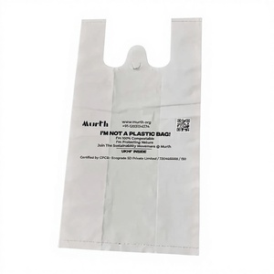 Bolsas de Compra con Corte en W de PE, Impresión Flexográfica, Sellado Térmico, Biodegradables, Compostables, Embalaje Personalizado, Otros Accesorios de Moda UKHI - Product Image 5