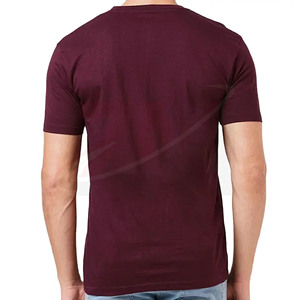 Camisetas de Secado Rápido con Cuello Redondo de Poliéster y Algodón, Camisetas de Hombre de Algodón Puro de Alta Calidad con Logotipo Personalizado, Nombre de Marca en la Parte Delantera - Product Image 3