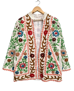2025 veste matelassée manteau femmes mode Suzani broderie veste hiver veste femmes manteau - Product Image 1