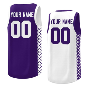 Conjunto de Uniforme de Baloncesto Reversible Personalizado, Jersey y Pantalones Cortos de Doble Cara, Sublimación Completa, Ropa de Equipo, Traje de Baloncesto de Doble Cara - Product Image 5