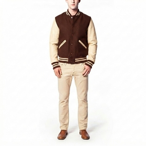 Veste universitaire personnalisée style Letterman pour sororités grecques, avec fermeture à boutons-pression, vêtement d'extérieur tendance pour l'université - Product Image 1