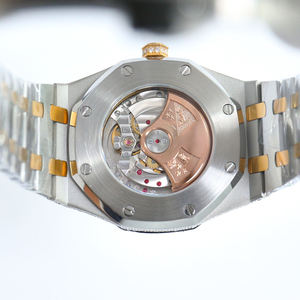 นาฬิกา Mossinate สแตนเลสสตีล VVS มอยส์ซาไนต์ นาฬิกาจักรกลเพชร ผู้ชาย ฮิปฮอป บัสดาวน์ ผ่านการทดสอบเพชร 100% - Product Image 6