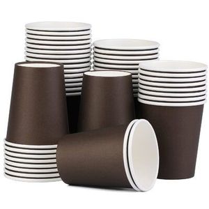 SHYAMA ENTERPRISES Vasos Desechables Biodegradables de Bagazo de Caña de Azúcar de 12oz con Tapa para Café y Bebidas, Material PP, para Fiestas - Product Image 3