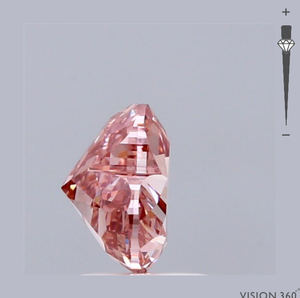 เครื่องประดับซิสมา เพชรแล็บทรงหัวใจสีชมพูสดใส CVD ขนาด 0.5 20 กะรัต |   เพชรเม็ดเดี่ยวที่ได้รับการรับรองจาก IGI |   การติดตั้งเพชรแบบหลวม - Product Image 4