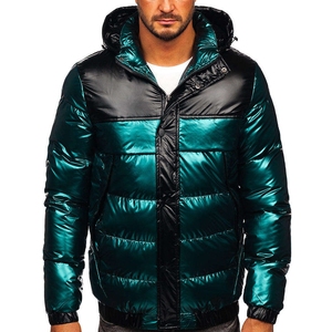 OEM Custom Puffer <b>Jacket</b> <b>Men</b> Premium Winter Outerwear Quilted <b>Lightweight</b> Warm Water Puffer <b>Jacket</b> Private Label Supplier - Product Image 4