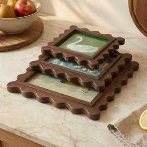 Wooden <b>Wall</b> Photo <b>Frame</b> Rectangular Classic Design <b>for</b> Home Decor Premium quality natural Wooden finish photo <b>frame</b> - Product Image 2