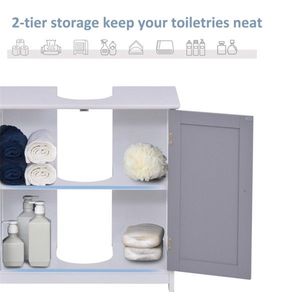 Armadietto per il bagno per l'organizzazione efficiente di lavandini e accessori - Product Image 2