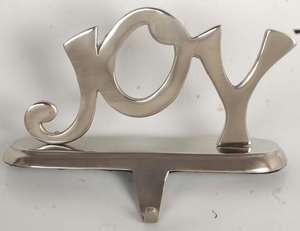 Modern Metal Christmas <b>Stocking</b> <b>Holder</b> Durable Festive Mantel Hook Decor At Cheap Price - Product Image 1