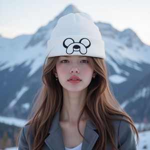 Gorro de Aviación Tejido Cálido para Invierno, Unisex, para Viajes y Actuaciones, Ajustable, Color Personalizado, Gorra de Azafata - Product Image 5