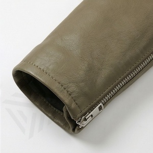 Blouson en cuir pour motards, en cuir de vachette, avec protections homologuées CE, équipement de sécurité pour la conduite, qualité supérieure, couleur personnalisée - Product Image 6