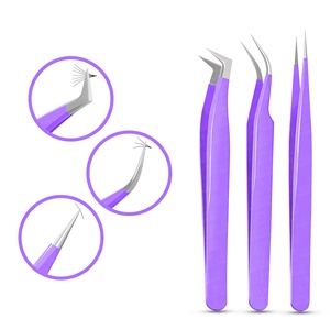 Prélèvement précis des cils minces facilement Pince à épiler Extension de cils Pointes ultra fines de précision pour un emballage personnalisé - Product Image 1