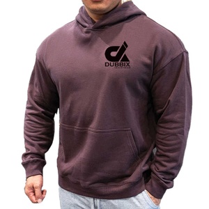 <b>Men</b> 100% Cotton Heavyweight <b>Pullover</b> Hoodies Anti-Wrinkle Winter Gym Drop Shoulder Digital Hoodies Wholesale <b>Men</b> Cotton Hoodie - Product Image 1