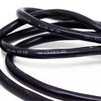 2AWG 4AWG 6AWG Cable de batería Terminal de cobre estañado Juego de cables de batería para coche Solar barco RV