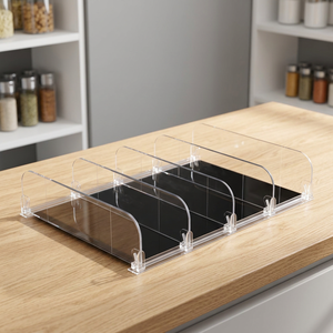 Separador de Estantes de PVC para Supermercados y Tiendas Minoristas, Separador de Estantes de PVC Resistente para Supermercados, Tiendas de Abarrotes y Minoristas - Product Image 2