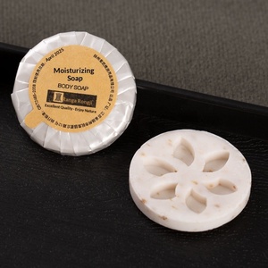 Saponetta Personalizzata <span class=keywords><strong>per</strong></span> <span class=keywords><strong>Hotel</strong></span>, Circolare, Monouso, Economica, Portatile, Mini, Idratante <span class=keywords><strong>per</strong></span> Corpo e Mani - Product Image 3