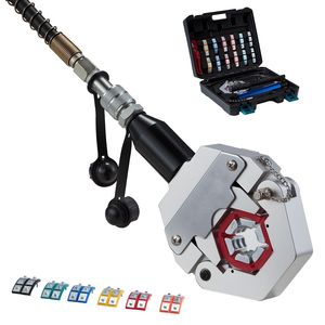 Kit Crimpatore Idraulico per Tubi A/C con 7 Matrici e Valigetta Portatile per Riparazione Auto - Product Image 1