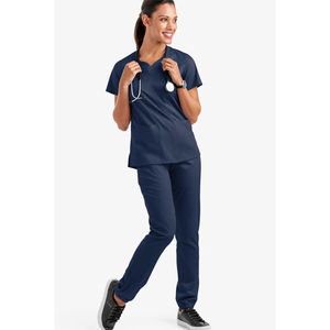 Stylish 2026 Women's Spandex Nursing Scrubs Uniform Athletic Jogger Workwear Medical Scrubs Suits With Custom Logo - Product Image 5