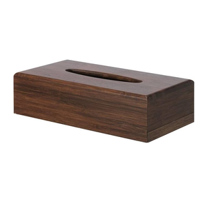 Boîte à mouchoirs en bois, design moderne et minimaliste, boîte à mouchoirs en bois d'acacia personnalisée, artisanat, boîtes à mouchoirs en bois poli brillant - Product Image 3