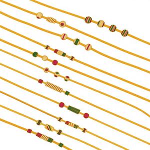 Bracelet pour femme en or massif 22 carats avec perles en émail colorées et pierres CZ, chaîne fantaisie pour poignet, cadeau pour femmes et filles - Product Image 1