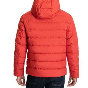OEM <b>top</b> quality Puffer Jacket Unisex Thicken Winter Jacket with Hooded Collar& Zipper Closure Solid Warm Loose Fit <b>bubble</b> jacket - Product Image 2