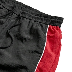 Top Quality Latest Color Block Men's <b>Track</b> Pants Drawstring Mid Waist Straight Leg Sports <b>Trousers</b> For Casual Streetwear - Product Image 3