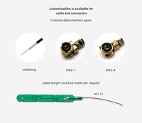 Antenne PCB omnidirectionnelle à polarisation verticale 4G LTE pleine bande 98x13mm avec câble RG1.13