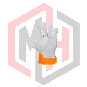 Guantes de Bombero Reforzados de Piel Dividida, Antiestáticos, Sin Silicona, Suaves, Flexibles, Transpirables y Cómodos - Product Image 2