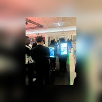 Layar LCD 18.5 inci untuk Tas Ransel, Billboard Digital Bergerak dengan Android WiFi, Signage Digital Mobile untuk Pemasaran Jalanan