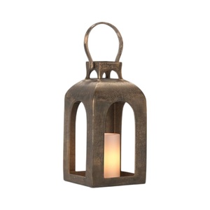 Wholesale Bulk Selling Portable Eco-Friendly Metal Candle <b>Lantern</b> With Matt <b>Black</b> Finish Candle <b>Lantern</b> for Home & Decor - Product Image 4