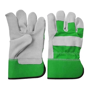 Gants de sécurité de qualité supérieure pour soudeurs canadiens, en cuir de vachette pleine fleur, résistants, doux et confortables, avec doublure en coton, pour soudure professionnelle. - Product Image 3