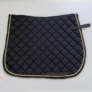 Tapis de selle équestre Royal Square matelassé en coton écologique confortable style dressage anglais tout usage - Product Image 2