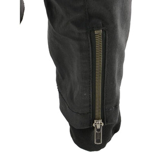 Chaqueta de Motociclista de Cuero SAMROZ SPORTS para Mujer con Capucha - Uso Durante Todo el Año - Product Image 3