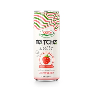 Xu Hướng Nóng Khỏe Mạnh Matcha Latte Đồ Uống Với Hạt Sữa 250Ml Có Thể Bán Chính-OEM Nhãn Hiệu Riêng Miễn Phí Mẫu Matcha Mềm Đồ Uống - Product Image 2