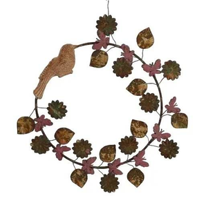 Home Decor Handmade Iron Metal <b>Wreath</b> Holder for Christmas Holiday Wedding <b>Decoration</b> Modern Design Customizable Color & Size - Product Image 4