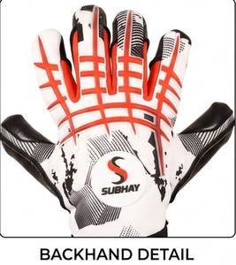 Gants de gardien de but de football unisexes personnalisés de qualité supérieure, attrape-ballons puissants, antidérapants, respirants, imperméables, protection des doigts - Product Image 4