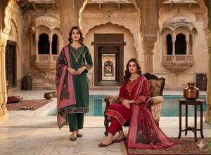 Châle ethnique en mousseline de soie orné pour femme, dupatta en rayonne à imprimé floral, idéal pour les tenues de soirée, style indien - Product Image 2