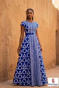 Tela Geotextil Africana Premium de Kumasi, Estampada y Tejida, de Peso Medio, para Moda Tradicional, OEM, ODM, Textil - Product Image 5