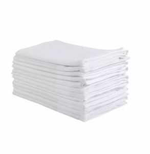 Party Cotton Sateen Napkins Satin Border Eco-Friendly Checkered <b>Pattern</b> Dining Table Linen Set From India Bulk Supplier - Product Image 1