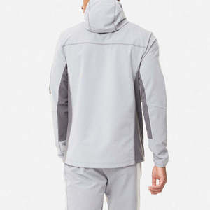 Waterproof Outdoor <b>Windbreaker</b> Jacket <b>Men</b> Hooded Lightweight Softshell Windproof Breathable Hiking Camping Sportswear Coat - Product Image 4