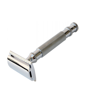 มีดโกนแบบใบมีดคู่ สีทอง เปิดแบบผีเสื้อ บิดเพื่อเปิด ใช้งานได้กับบิกินี่และผิวกาย เป็นมิตรต่อสิ่งแวดล้อม - Product Image 1